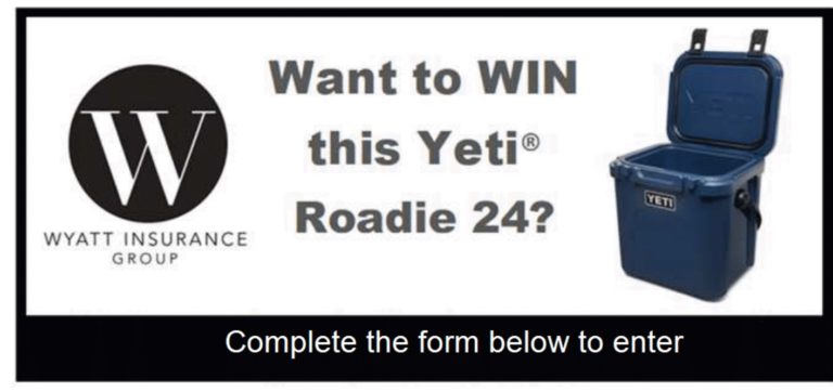 Yeti Giveaway Wyatt Insurance Group
